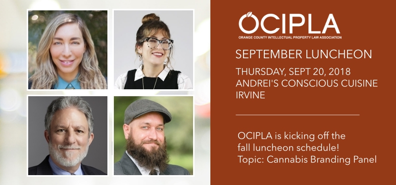 OCIPLA September luncheon in Irvine, CA for Cannabis panel