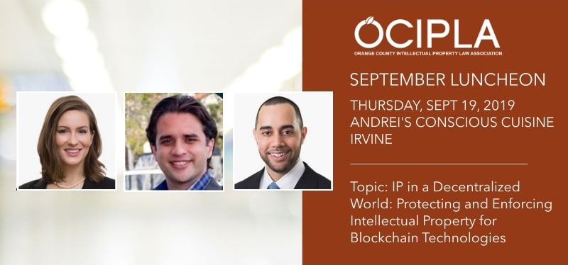 OCIPLA September 2019 Luncheon announcement